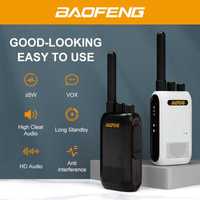 Мини ръчно  Baofeng BF-888plus е по-леко и по-тънко, двойна честота
