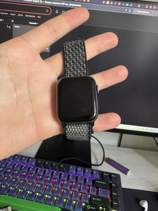 apple watch 4 44mm nike