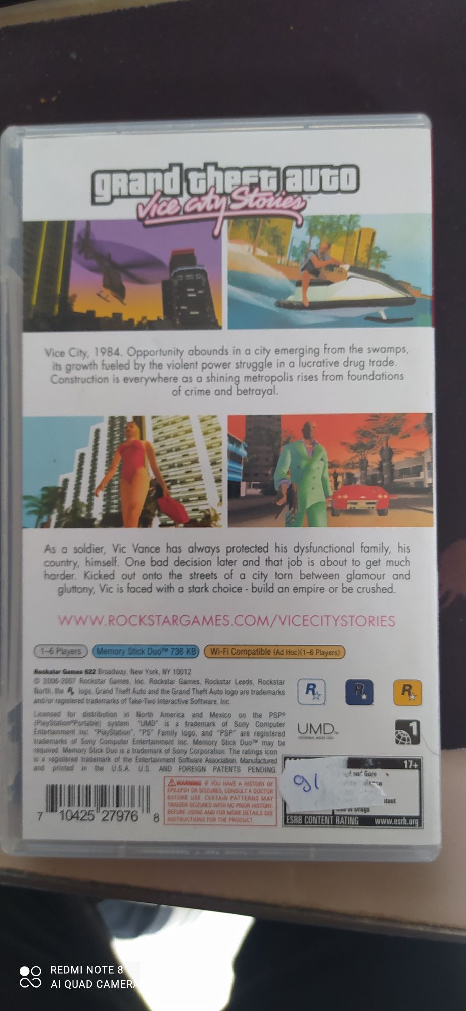 GTA PSP Vice City Stories Greatest Hits