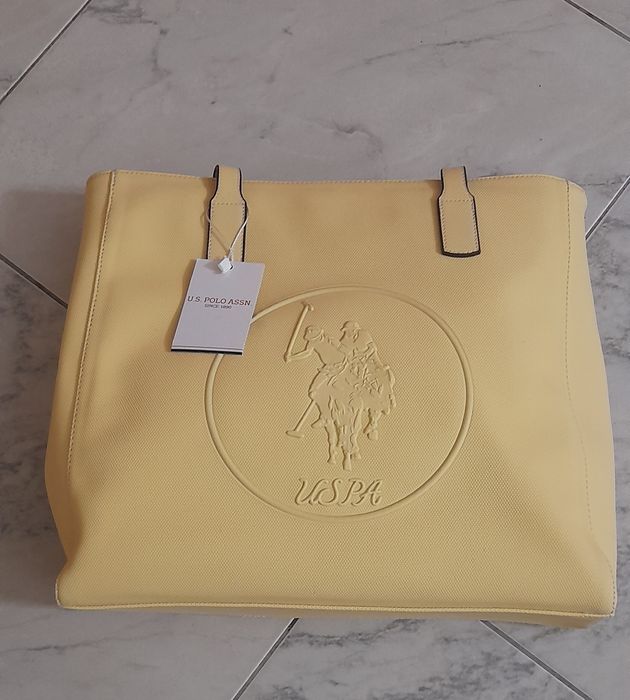 Ralph Lauren! Оригинална,нова чанта в прекрасен жълт цвят. Ваша е само