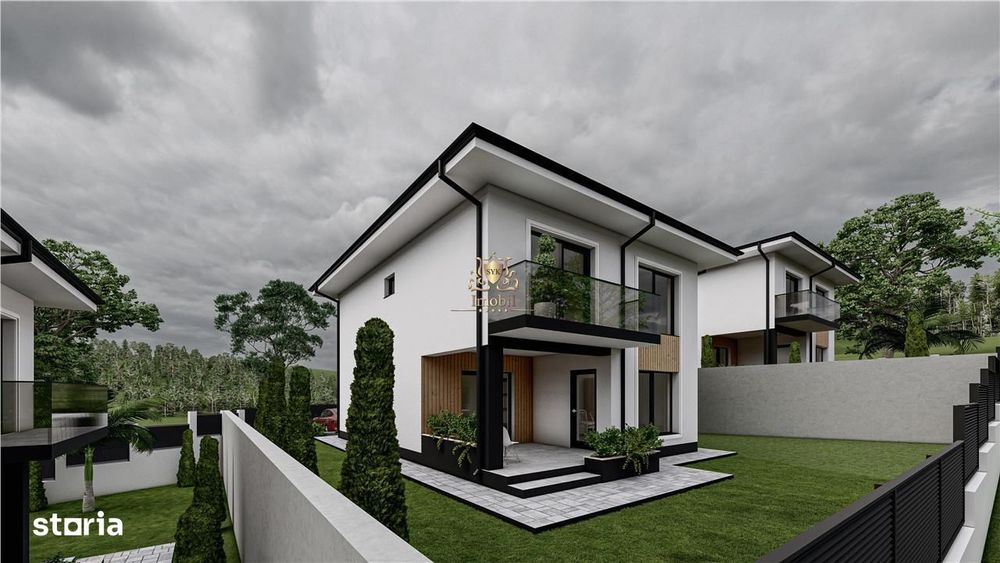 Rate la dezvoltator! Casa 4 camere Barnova cu priveliste panoramica! T