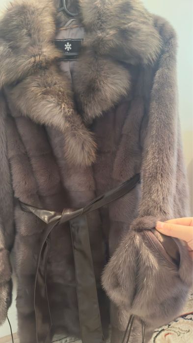Норковый шуба киылмеген жана