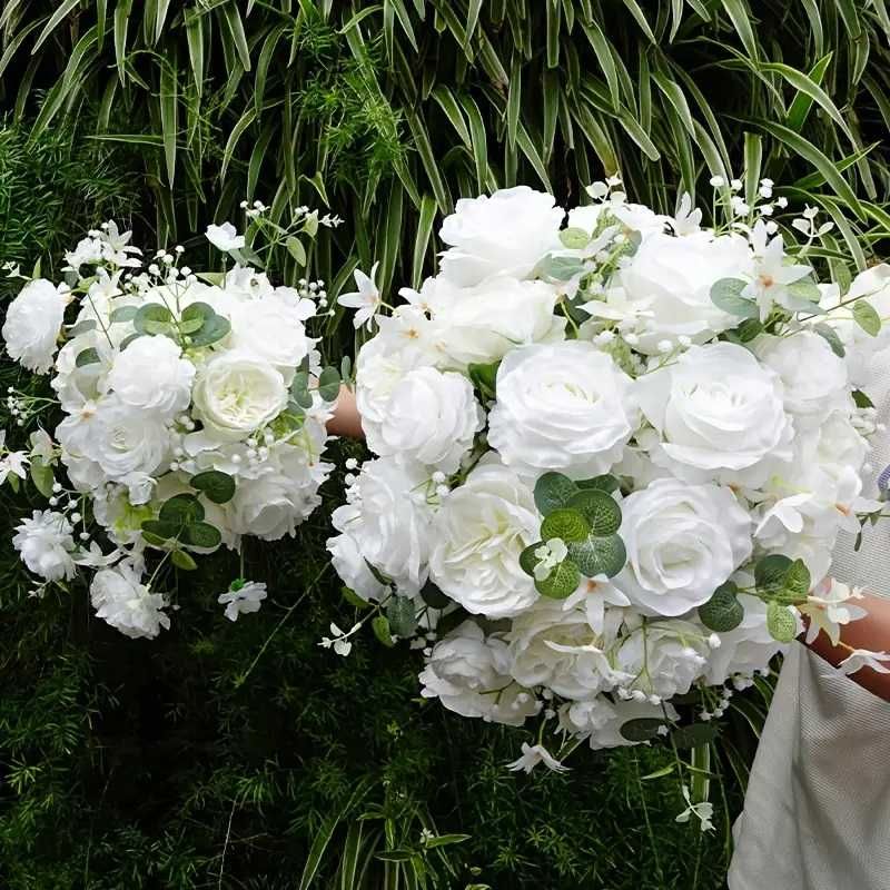 flori champagne suporti decorat nunta botez vand inchiriez la comanda