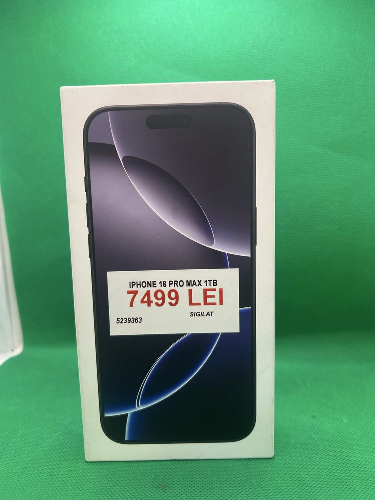 Iphone 16 Pro Max 1TB•NOU•Amanet Lazar Crangasi•52669