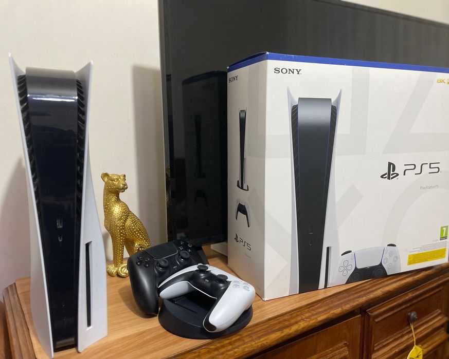 Ps 5 Disc 1TB, 2 controllere