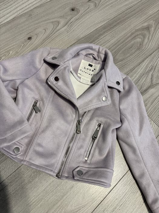 Geaca 4-5 ani, culoare lavanda