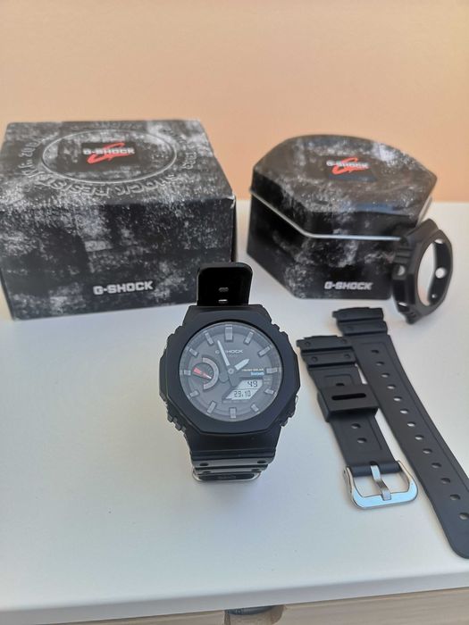 Casio G-Shock GA-B2100 (с нов безел, стъклен протектор)