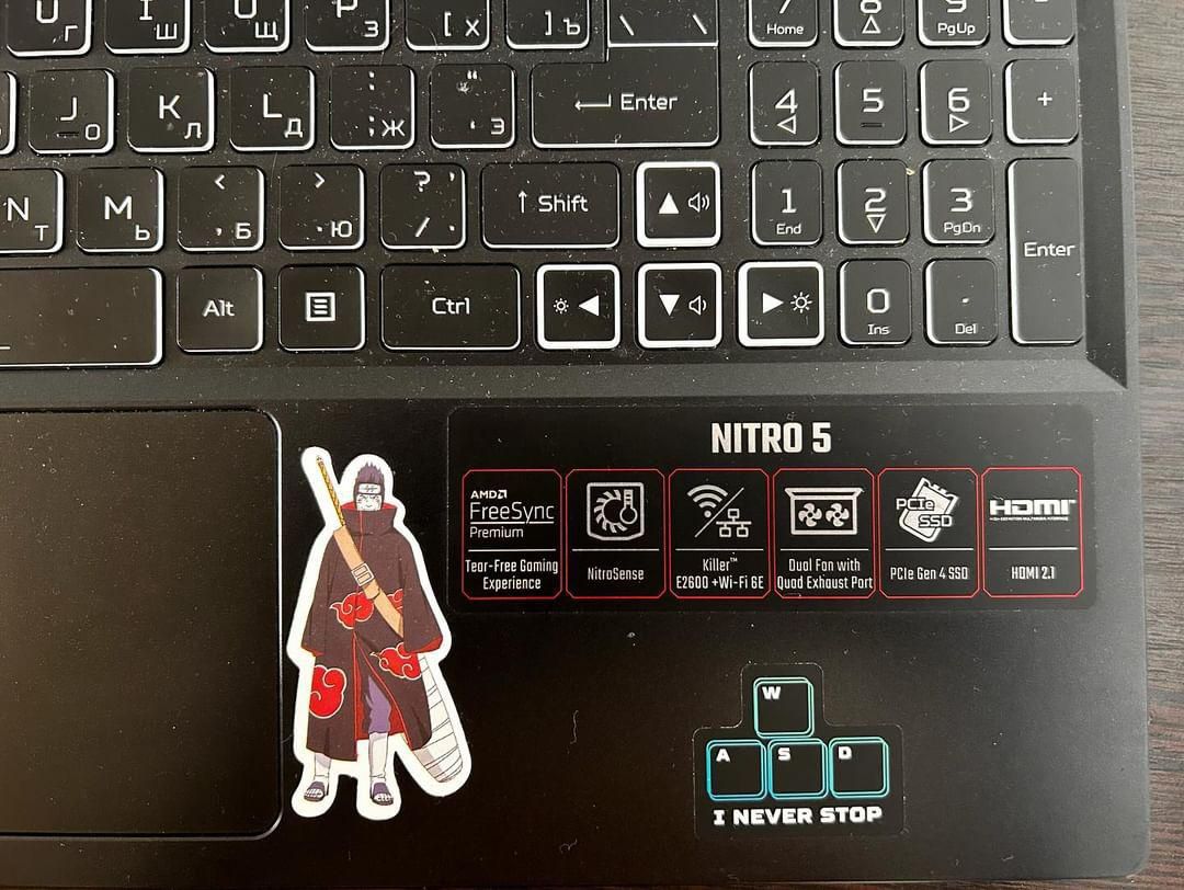 Ноутбук Acer Nitro 5 AN515-46-R031 темно-серый