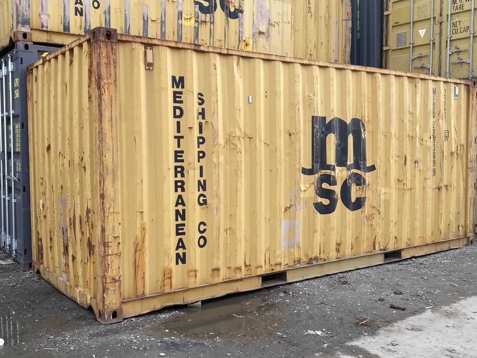 Container Maritim 6m, second-hand, Importator Direct, Vanzare din Stoc