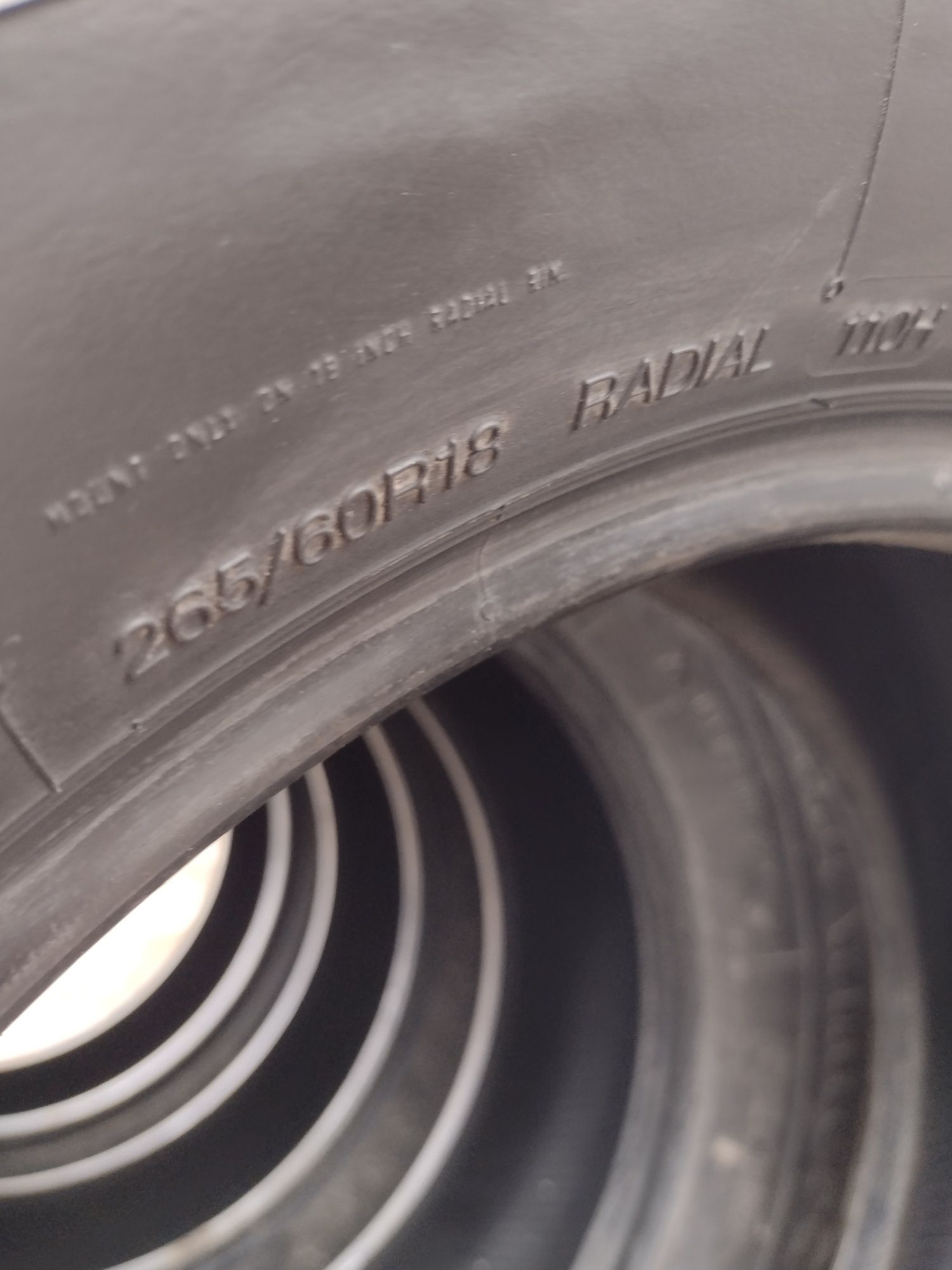 Continental 4бр.265/60/18 дот2816