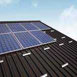 Kit structura MINI montaj 6 panouri fotovoltaice acoperis metalic
