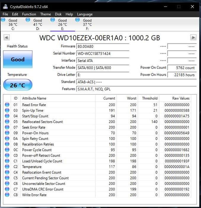 Hard Disk Western Digital Blue 1TB
