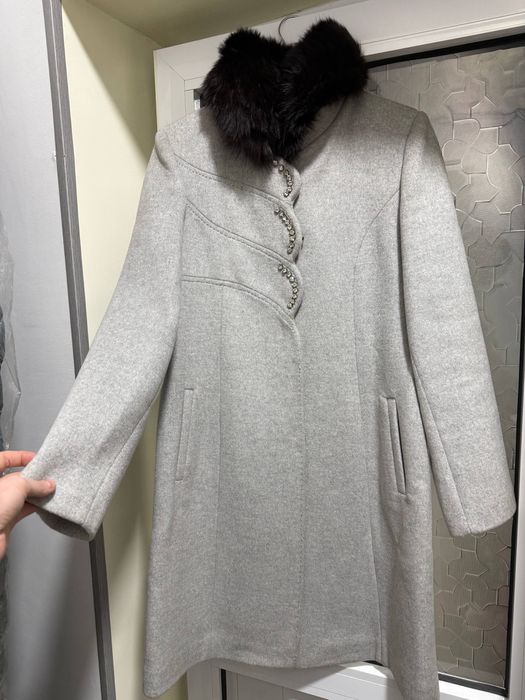 Женское пальто, драп