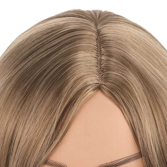 Парти хелоуин медено руса перука на път