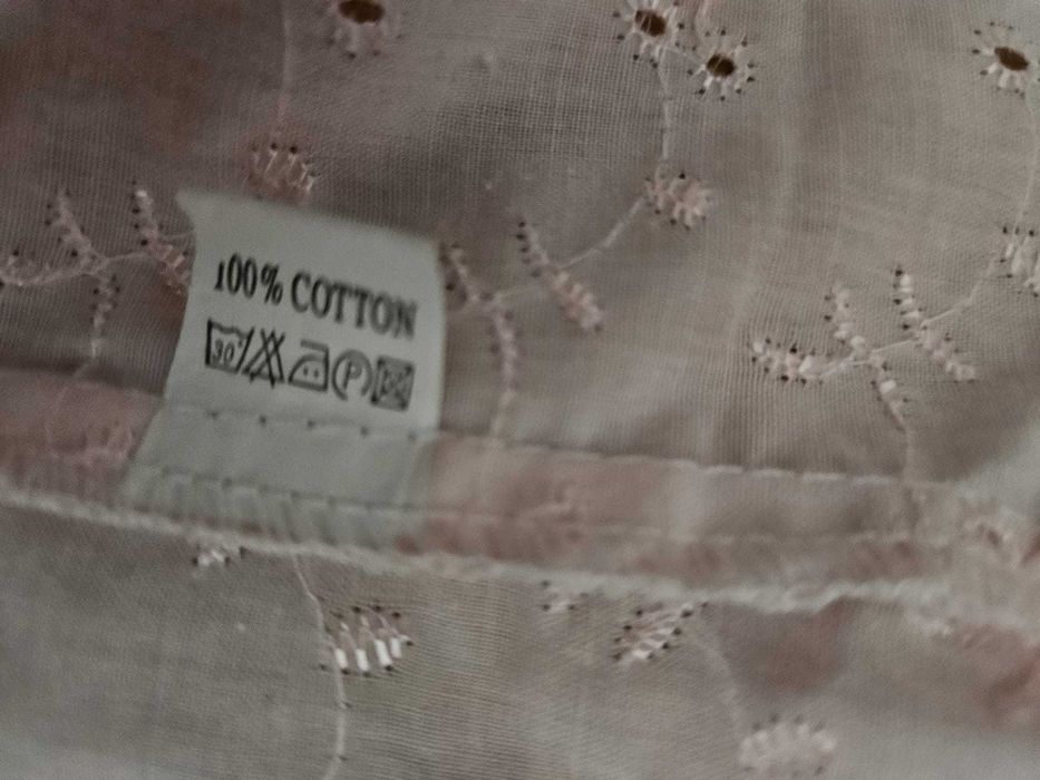 Camasa fara maneci bumbac brodata