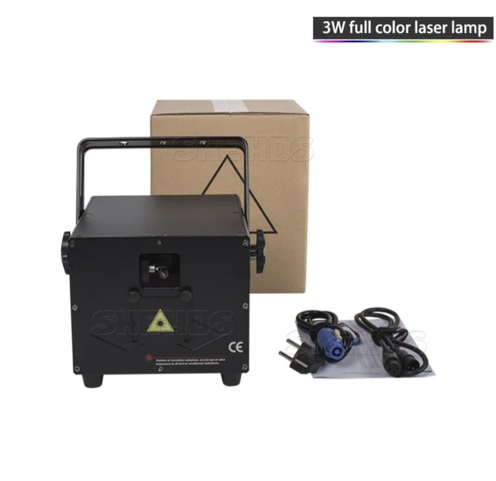 Laser 3000mW RGB disco, party