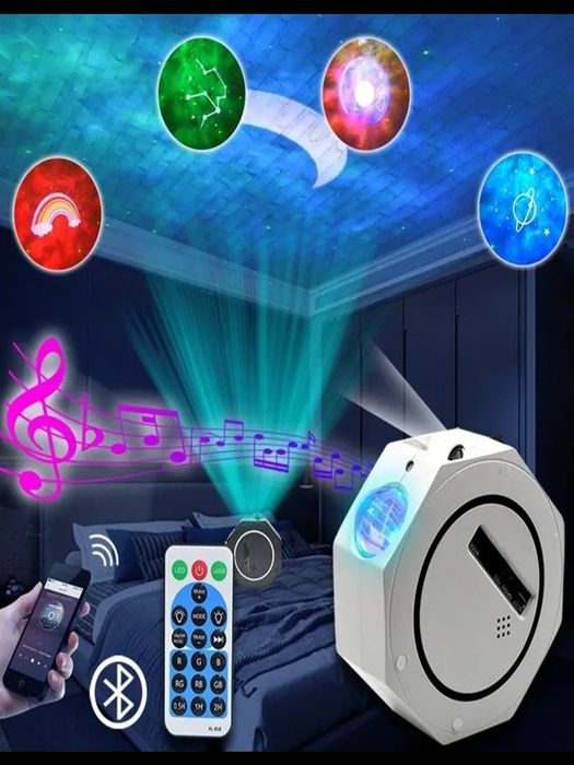 Ночник проектор с пультом Звёздное небо
