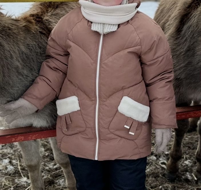 Зимняя куртка на девочку