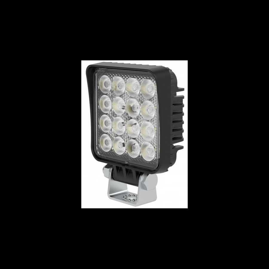 Proiector LED auto 16 led, lampa lucru, 16W, 1600lm marca kamar L0161