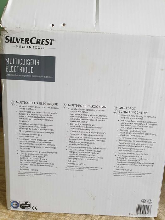 Multicooker Silvercrest nou