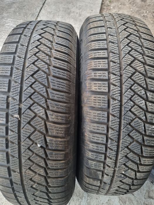 Jante Audi Vw Skoda Seat r17 5x112 cu anvelope Iarna 215 65 r17 Contin