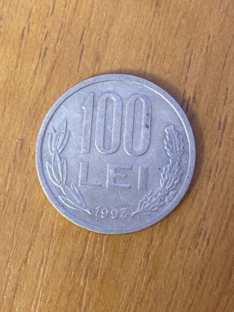 Moneda 100 Lei 1993 Mihai Viteazu