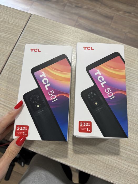 TCL 501, 32GB, 2GB RAM, 4G, Black, NOU/Sigilat!!!