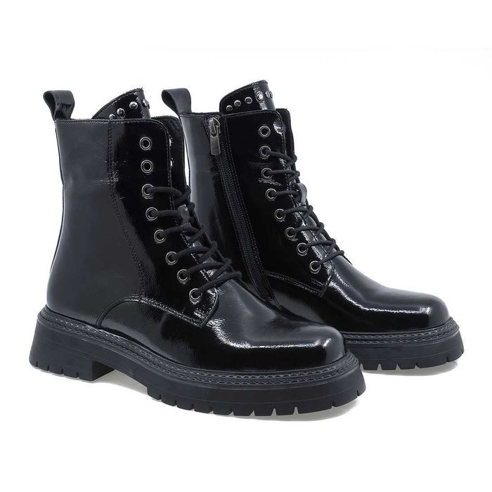 Ghete din piele lacuita nr 37