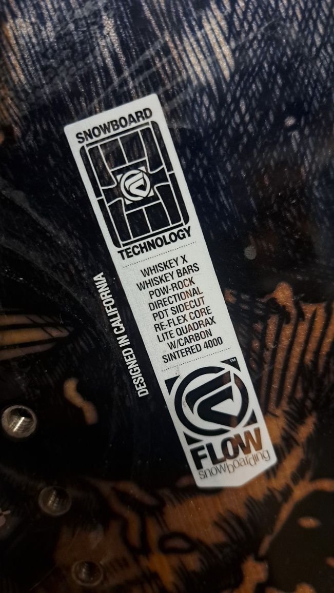 Сноуборд дъска Flow 164 libtech, gnu, drake