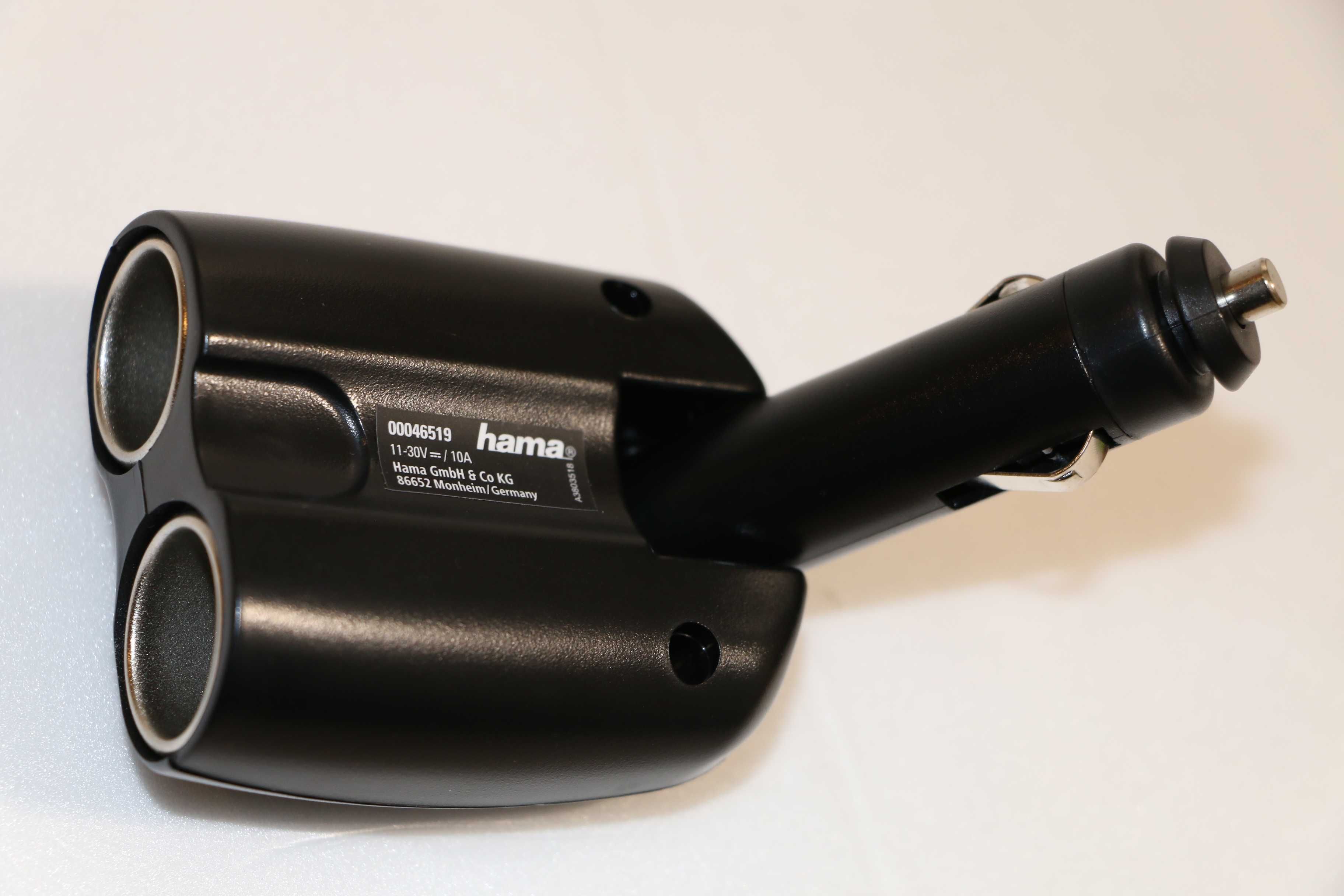 разклонител за запалка на автомобил 12 V, Hama, Германия