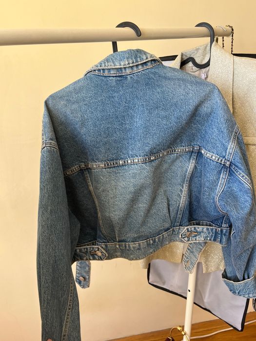 Дънково яке на Zara в размер XS