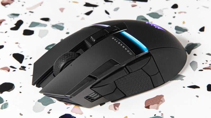 Mouse gaming Corsair Darkstar, wireless, 26k DPI, Negru,sigilat