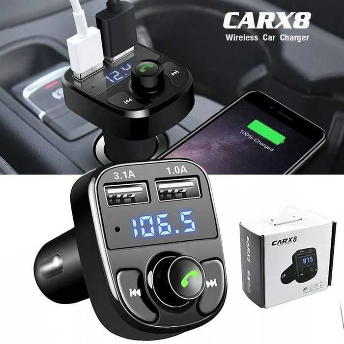 Блутут Трансмитер за кола Bluetooth FM Transmitter