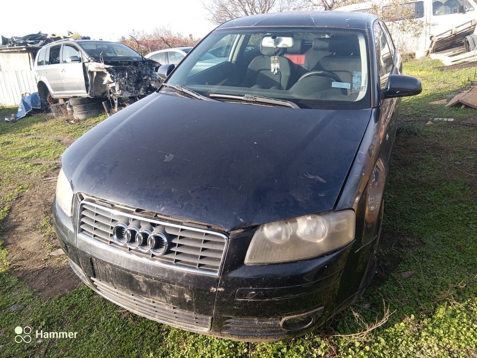 Продавам Audi a3 8p на части 2000 кубика 140кс TDI 6скорости