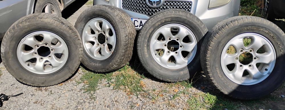 4 броя Алуминиеви джанти 15" 6х139.7х108 Мицубиши Паджеро, Нисан Теран