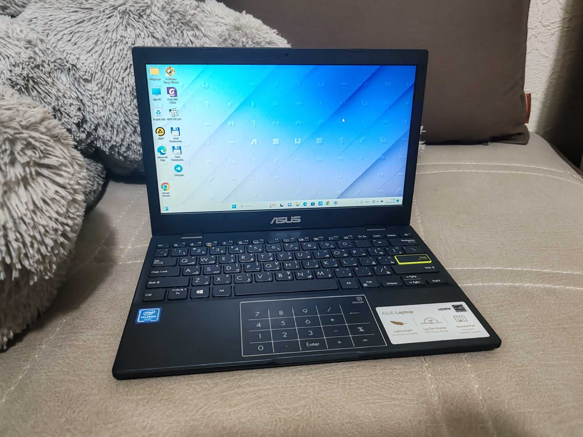 ASUS laptop офисный ноутбук, компактный и лёгкий| intel /4GB/128GB SSD