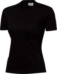 Дамска тениска Slazenger с къс ръкав , черна, размер М