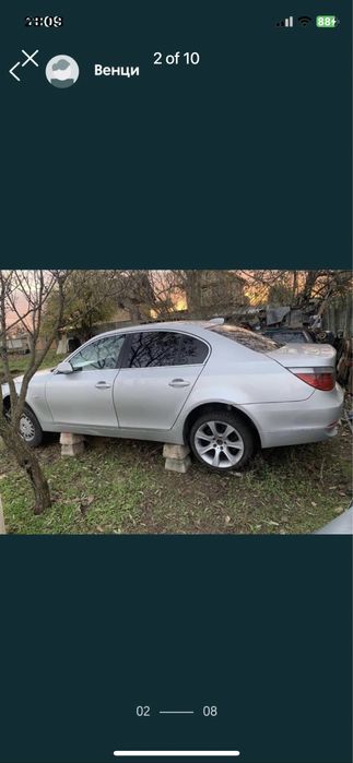 Бмв е60 530д на части.