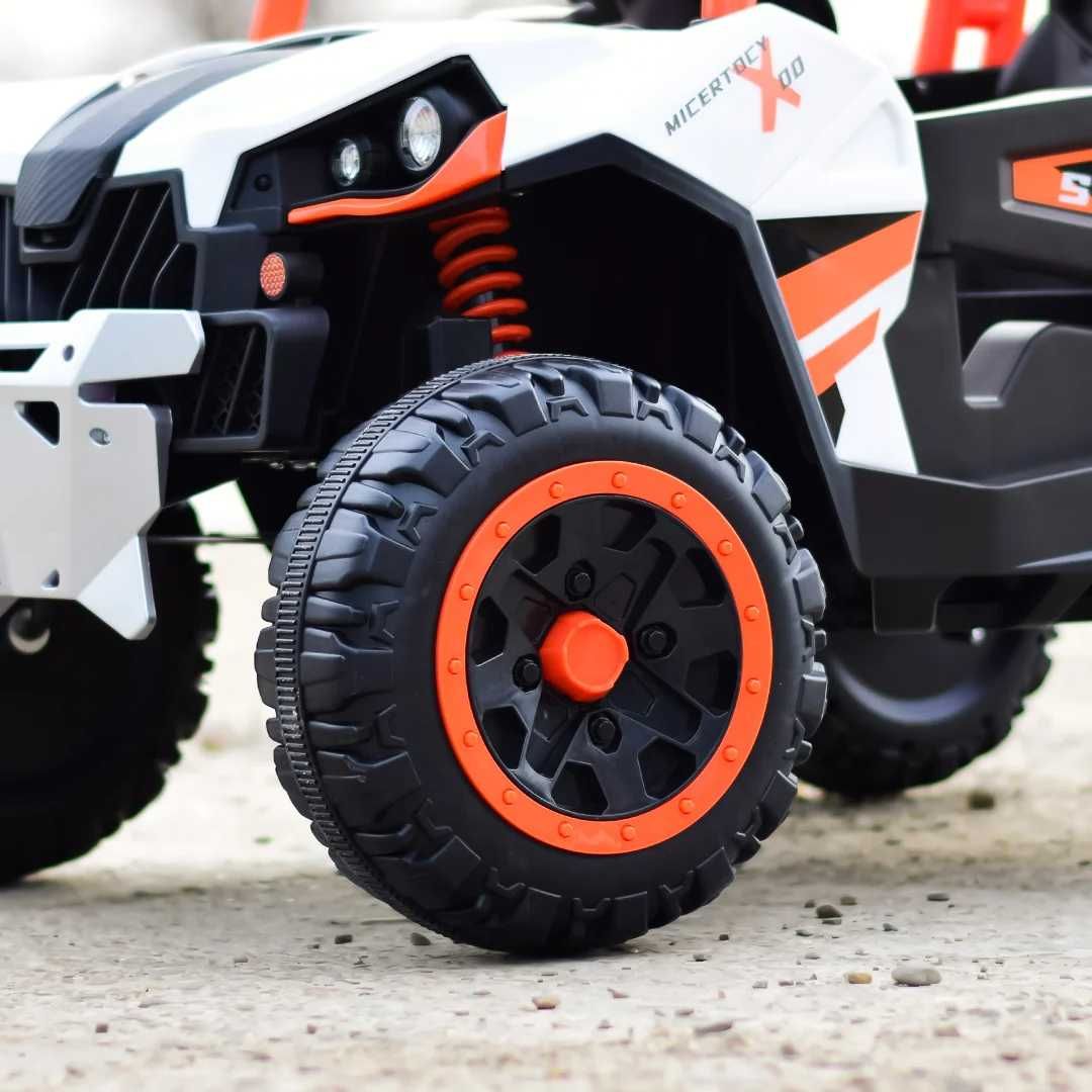 UTV electric pentru copii 2-5ani, RSR, 4x4, 120W, 12V 7Ah Bluetooth