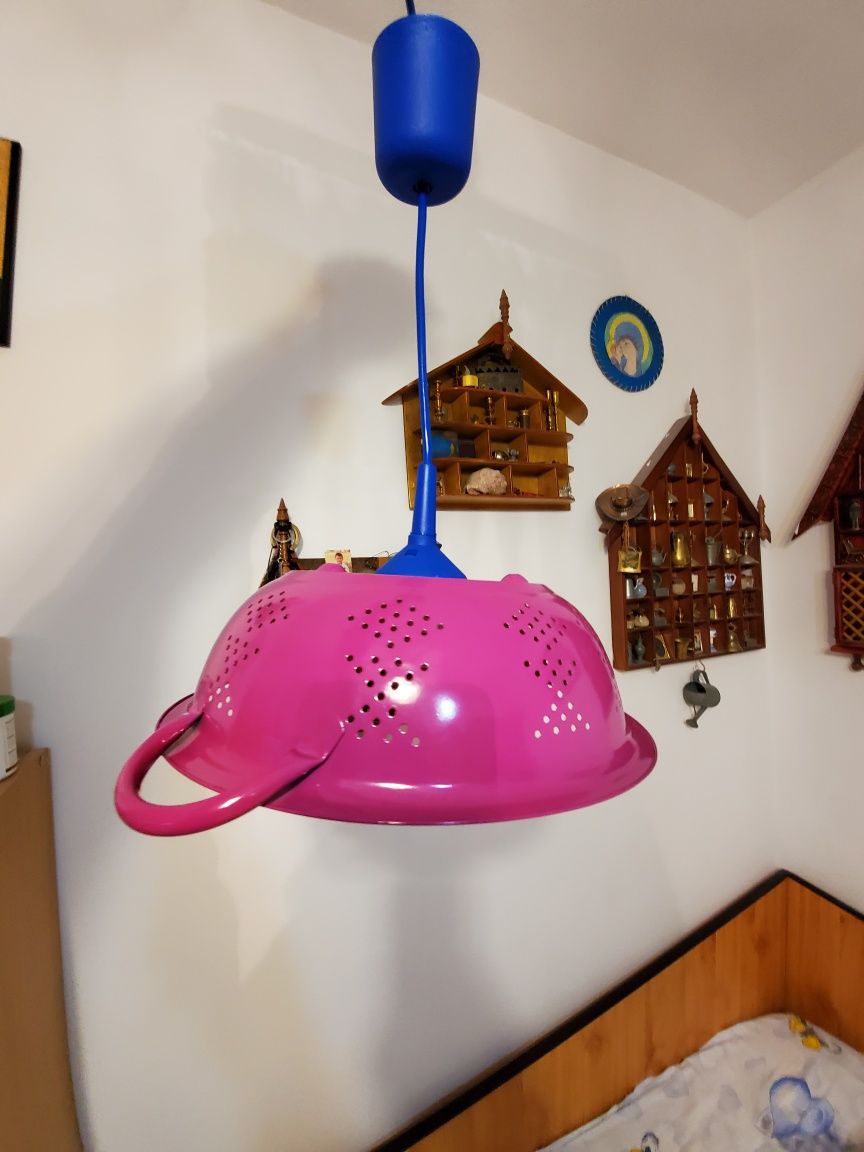 Lampa bucatarie sita deosebita,unica disponibila în orice culoare