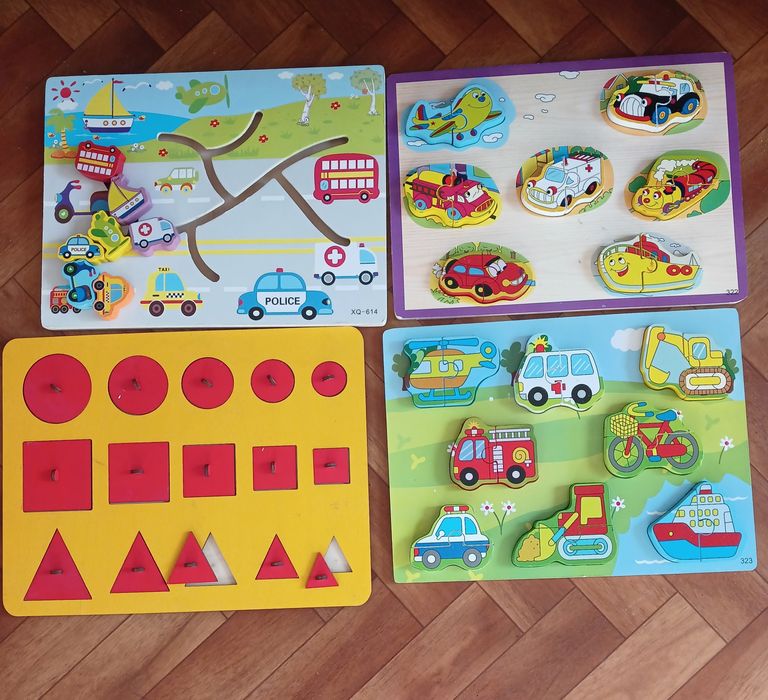 Деревянные игрушки развивашки.