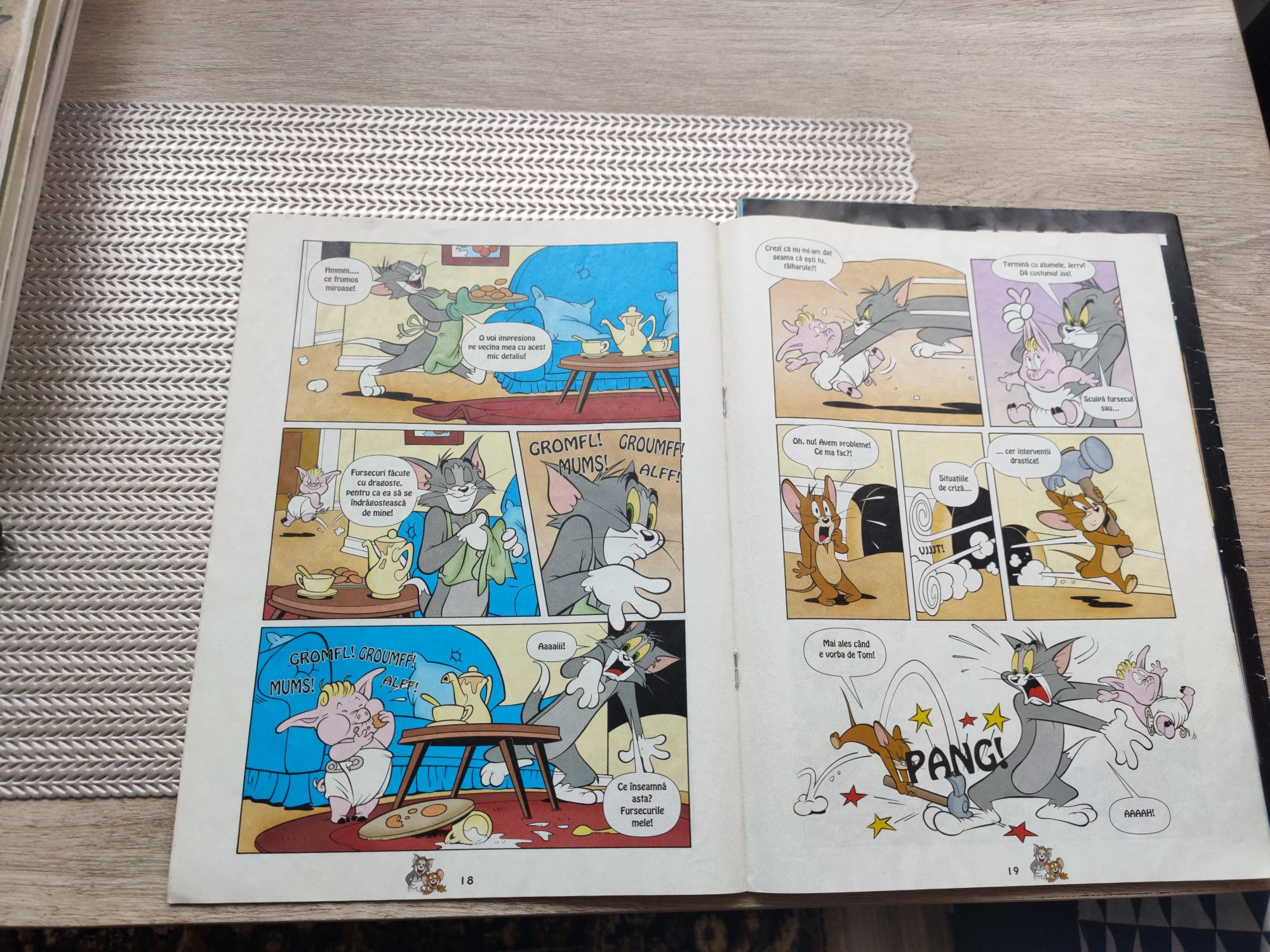 2 reviste Tom și Jerry- editura Egmont Romania