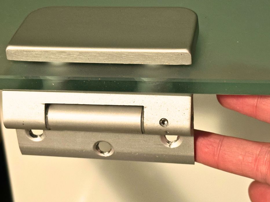 Стъклени врати 8 мм. 1970x800 мм.  3 бр.