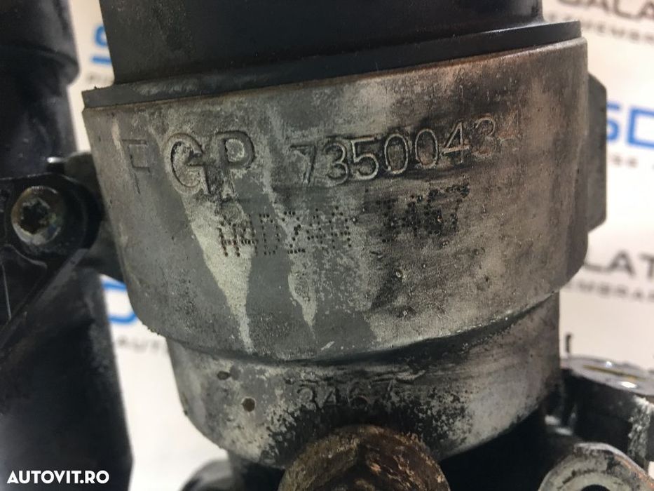 Carcasa Filtru Ulei / Termoflot / Racitor Ulei Fiat Doblo 1.3JTD 2000 - 2010 COD : 73500434