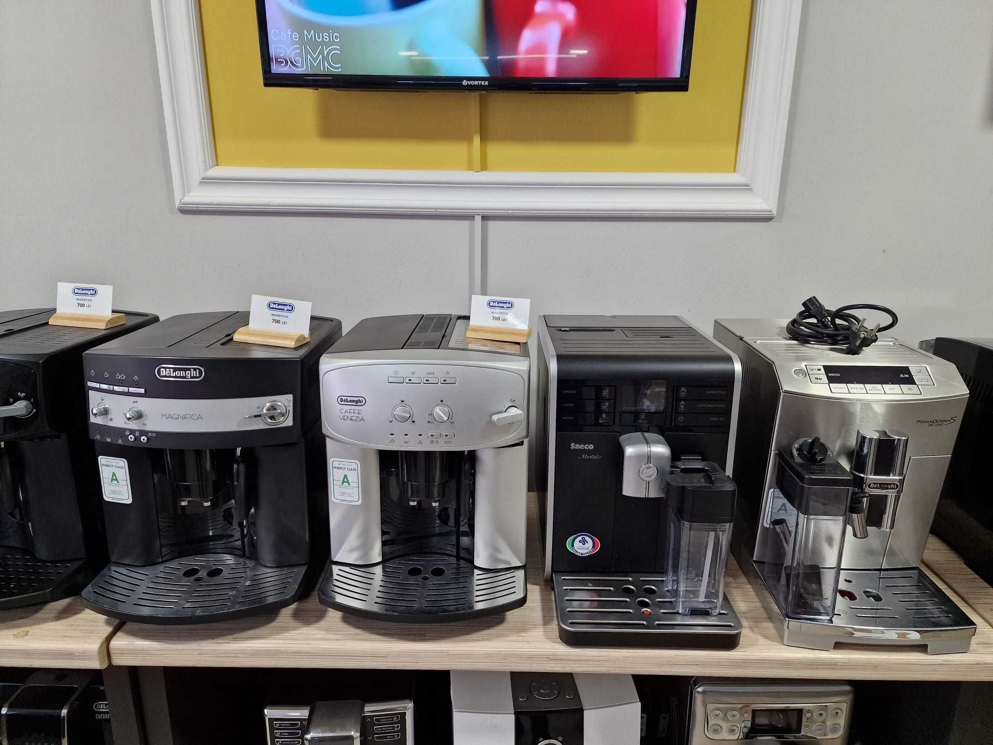 Espressoare cafea automate (SAECO ,DELONGHI, JURA)