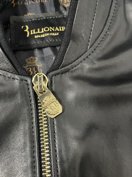 Geaca piele Billionaire marimea M