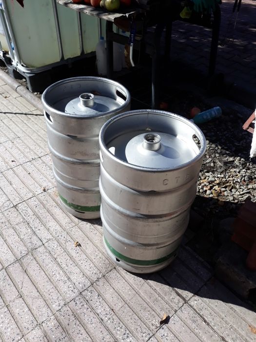 Butoaie de bere de inox alimentar de 30 litrii și de 50 litrii  ideale
