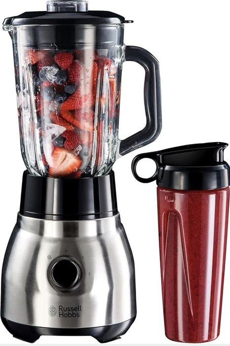 Блендер,шейкър 2в1 Russell Hobbs  1.5 литра, 600 W