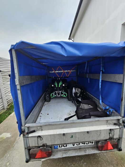 Remorca 750kg adusa de mine pe roti din germania pentru mai detali l