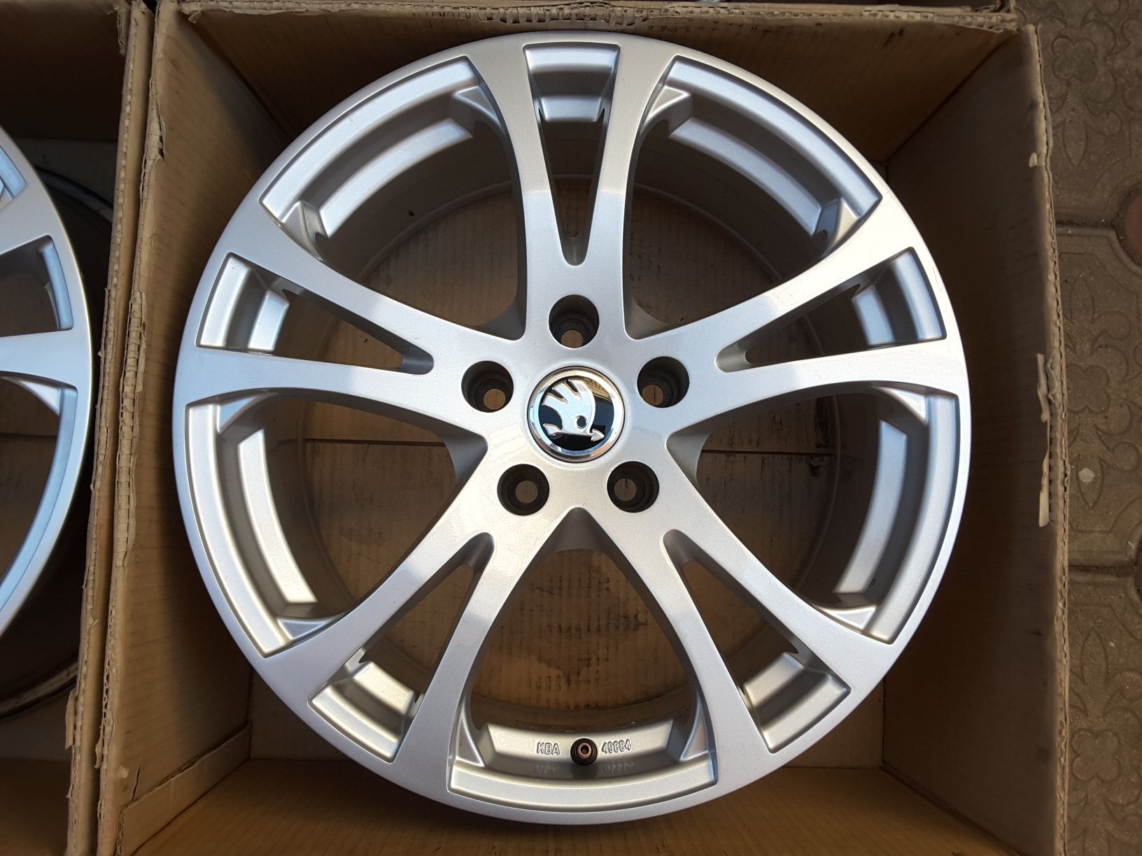 jante aliaj 17; 5x112;  Skoda Kodiaq, Karoq, Superb, Octavia Scout